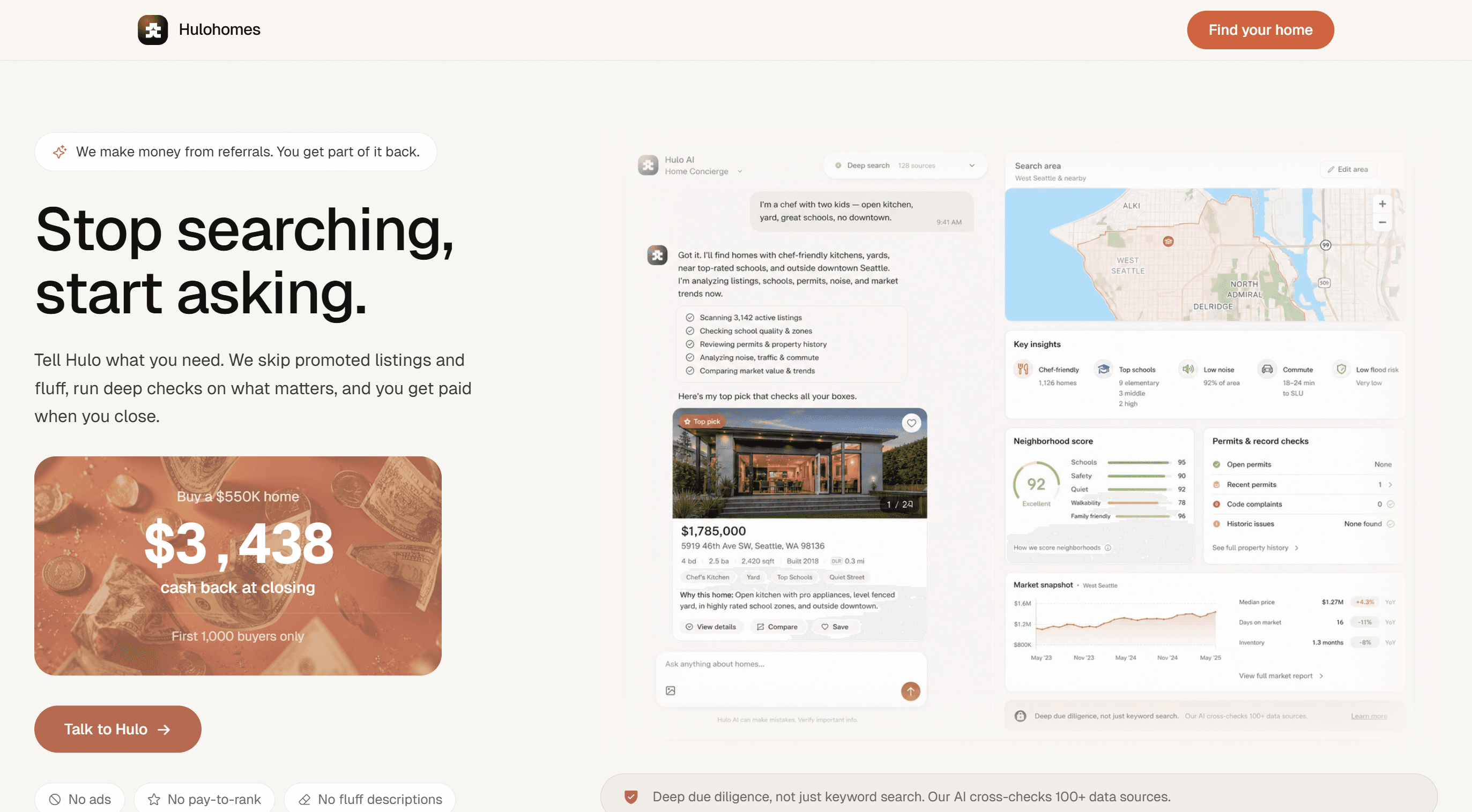 Hulohomes screenshot 1