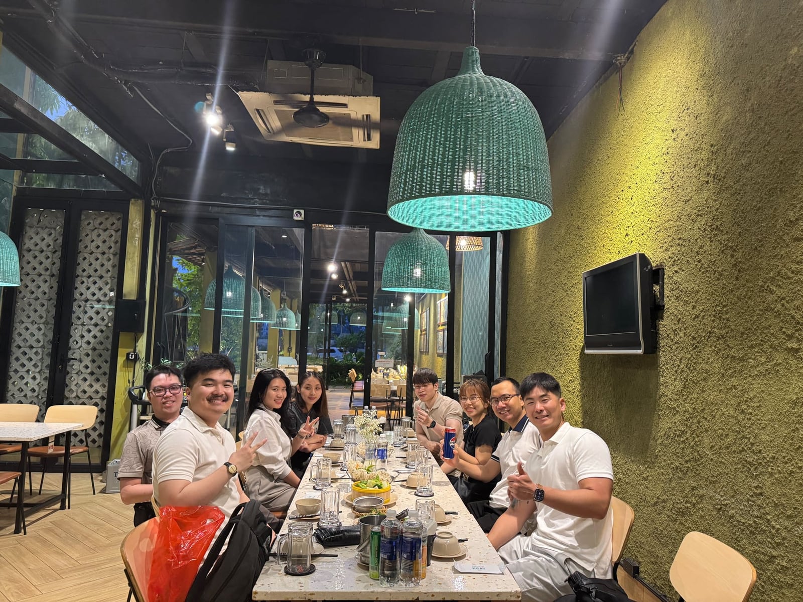 Last meal with the Vietnam team